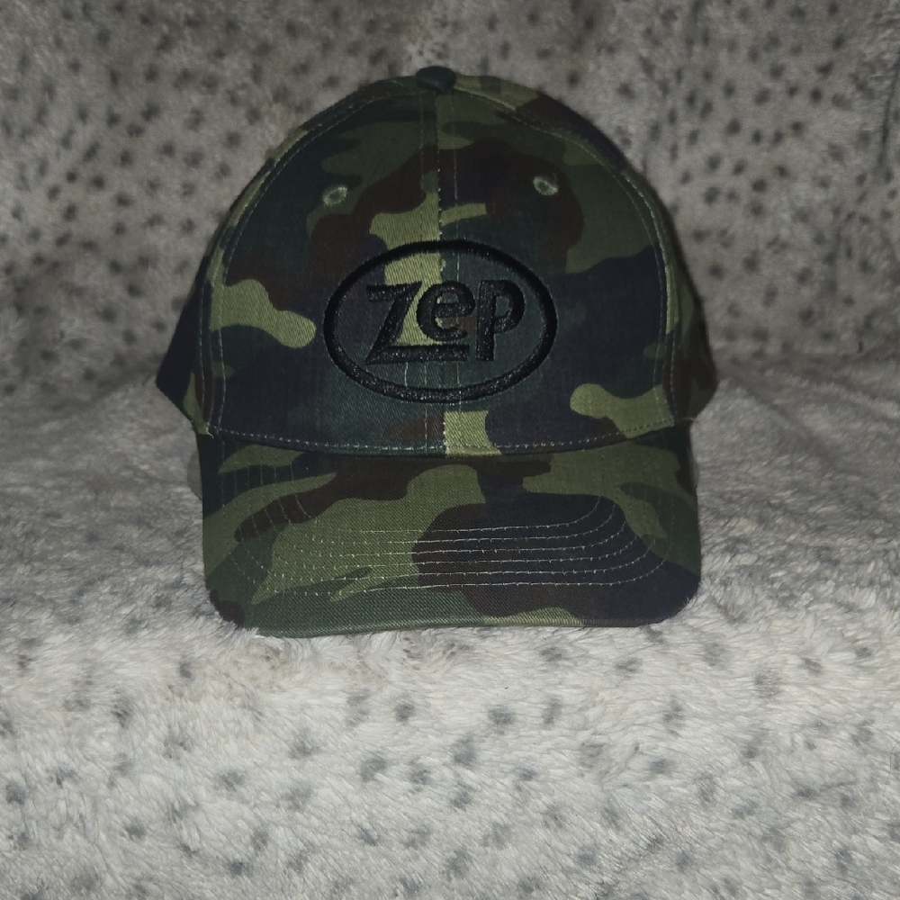 Vintage Zep Men's Camouflage Baseball Cap